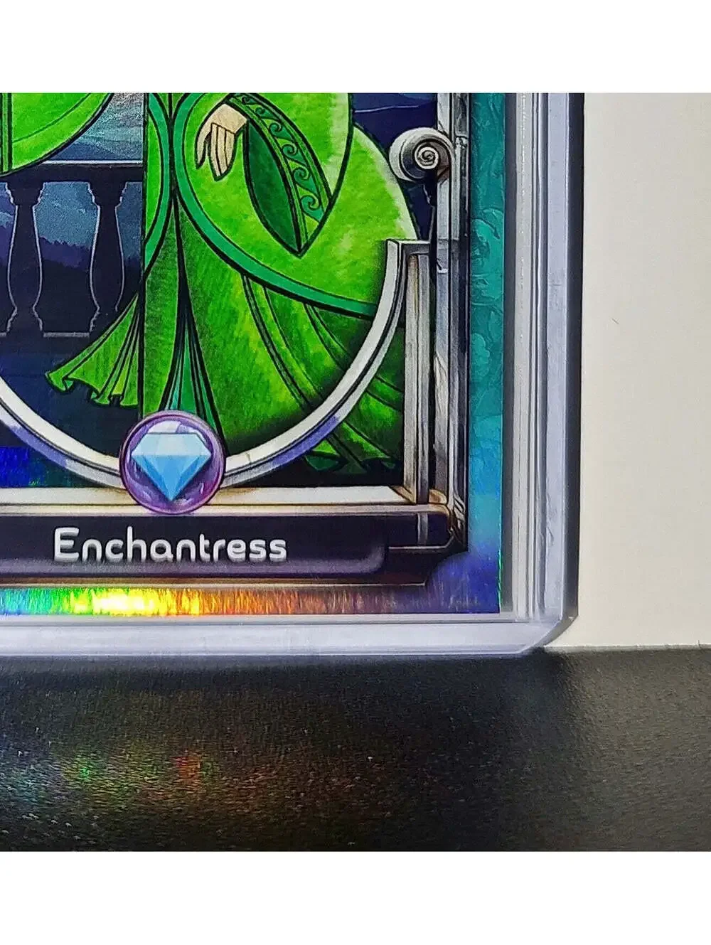 Enchantress 2025 Topps Disney Wonder #128 Diamond Card Beauty and the Beast